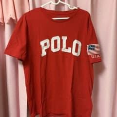 ラルフローレン 赤 Tシャツ ポロのサムネイル