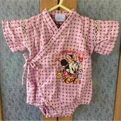 着用１回！Disney ミニーちゃん♡ロンパース甚平のサムネイル