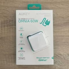 【新品未使用品】AUKEY OMNIA 60W ACアダプターのサムネイル