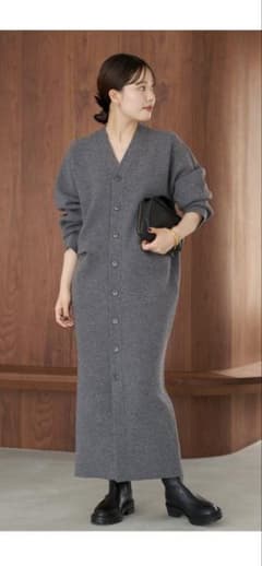 Plage Knit cardigan ワンピース - メルカリ