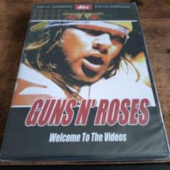ガンズ・アンド・ローゼズ/ウェルカム・トゥ・ザ・ビデオ DVD 新品 未