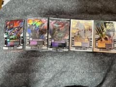 仮面ライダーガッチャードライドケミートレカ5枚セットのサムネイル