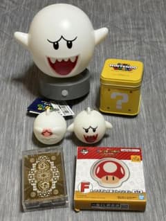 スーパーマリオ テレサのセンサーライト ぴかっとフィギュア ハテナブロック缶