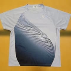 YONEX バドミントンウェア Tシャツ ライトブルー S