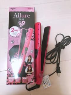 ストレートアイロン 箱あり Allure rosaのサムネイル