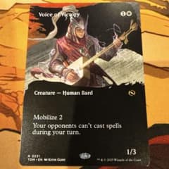 mtg 勝利の楽士　４枚　英語　通常 MTG】勝利の楽士/Voice of Victory 《英語》 - メルカリ