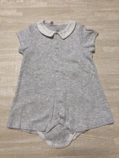 【美品】ロンパース（半袖）　プチバトー　PETIT BATEAU 60cm 6mのサムネイル