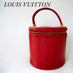 LOUIS VUITTON ルイヴィトン カンヌ 赤 レッド エピ バニティ - メルカリ
