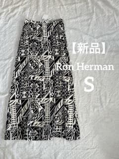 【タグ付き新品】ロンハーマン　Ron Herman 幾何学プリントスカート タグ付き新品】ロンハーマン Ron Herman 幾何学プリントスカート