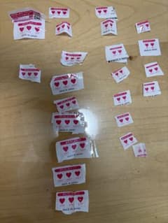 おたのしみマーク 応募券 まとめ売りのサムネイル