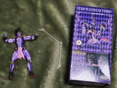 【ジャンク品・値下げ可】超像可動スタープラチナ サード（アニメカラー）フィギュアのサムネイル