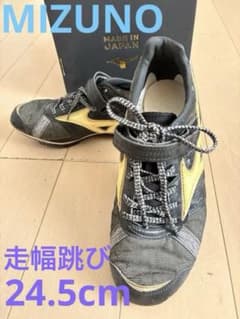 【再お値下げ‼️】Mizuno フィールドジオLJ 走幅跳び用スパイク24.5㎝のサムネイル
