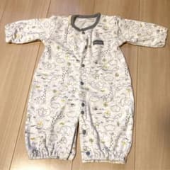 長袖ロンパース(新生児50〜60) 6着まとめ売りのサムネイル