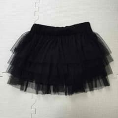 値下げ中！OZOC♡黒フリルスカートのサムネイル