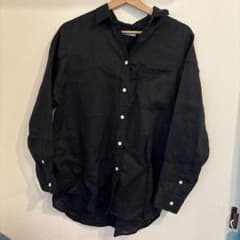 JOURNAL STANDARD relume リネンシャツ　黒のサムネイル