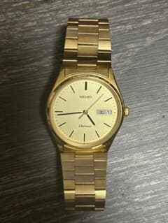 SEIKO Chronos 腕時計 ゴールドカラー クォーツ 不動のサムネイル