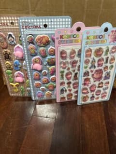 코비토 지칸 씰 스티커 KOBITOS 4장 세트