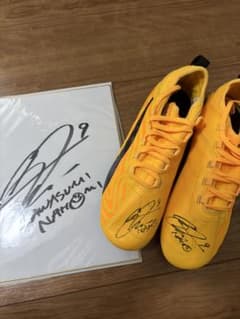 川澄奈穂美選手　サイン入りスパイク　色紙 川澄奈穂美選手 サイン入りスパイク 色紙 - メルカリ