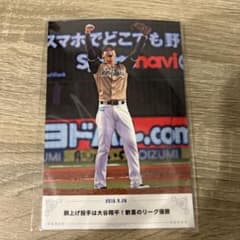 大谷翔平 2016リーグ優勝記念 フォトカード 日本ハムファイターズ