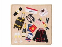 【新品】JAL 機内販売 フェイラー ハンカチ ベージュ　即購入OKのサムネイル