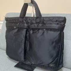 【極美品✨️】PORTER タンカー ブリーフケース ビジネスバック ブラックのサムネイル