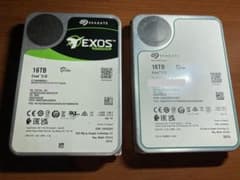 Seagate Exos 16TB HDD 2台セット c8,9のサムネイル