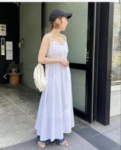 mystic リボンギャザーキャミワンピースのサムネイル