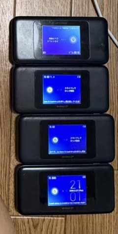 Speed Wi-Fi NEXT w06 モバイルルーター 本体 4台セットのサムネイル