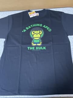 タグ付未使用品！A BATHING APE マイロ THE HULK コラボ T - メルカリ