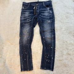 DSQUARED2 Slim Jean ペイント加工 BIGZIP 52 - メルカリ