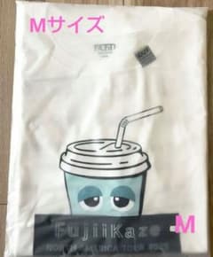 新品】Fujii Kaze ドリンクTシャツ ホワイトM ノースアメリカツアー