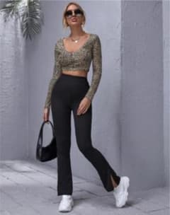 SHEIN スプリットパンツのサムネイル
