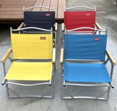 Coleman フォールディングチェア デニム生地　廃盤 2025年最新】コールマン チェア デニムの人気アイテム - メルカリ