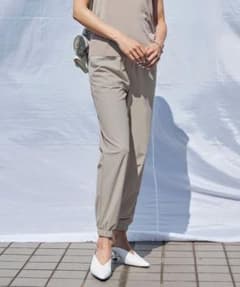 【洗える・接触冷感】アトラストリコット ジョグパンツのサムネイル