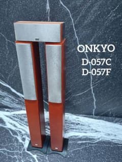 動作確認済】ONKYO D-057F D-057Cサラウンドスピーカー - メルカリ