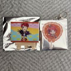 アイカツ！ 一ノ瀬かえで 缶バッジ アクリルスタンド キャンバスボードミニ アイカツ 大衣装展 キャンバスボード ミニ アクリルキーホルダー
