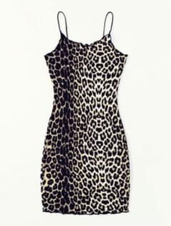 Shein leopard dress slipのサムネイル