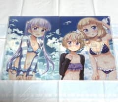 NEW GAME! 애니메이트 연동 구입 특전 클리어 파일 세트