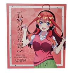 ワイヤレスヘッドホン ANIMA AOW03「五等分の花嫁∽」コラボ 五