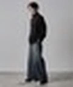 【CLEL】Vintage Design Flare Denim Pants