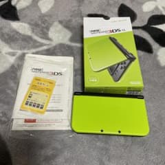 Newニンテンドー3DS LL ライム×ブラックのサムネイル