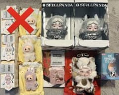 スカルパンダ XG 馬力全開 ラブブ イニシャル A M フィギュアのサムネイル