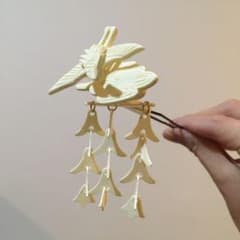 リラさま専用＊雲鶴ビラ簪：ふりふのサムネイル