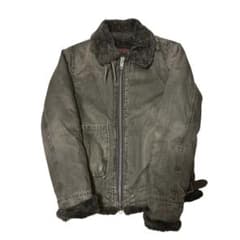 fur collar grunge jacket archive 00s Y2K - メルカリ