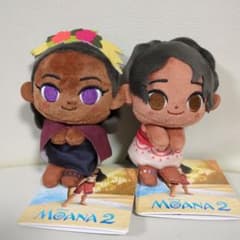 Disney Moana 2 モアナと伝説の海 2 ぬいぐるみ 2体セットのサムネイル