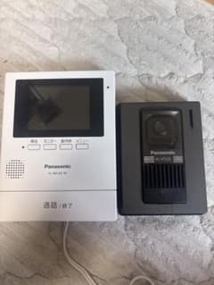 Panasonic インターホンセット VL-MV26-W VL-V522L - メルカリ