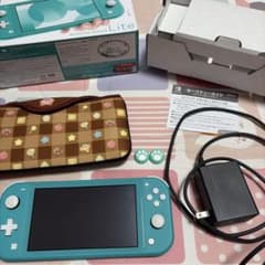 Nintendo Switch Lite ターコイズ 本体 カービィケース付 - メルカリ