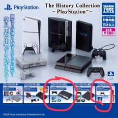 PlayStation プレステ ミニチュア ガチャのサムネイル