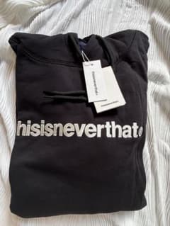 た*し様 thisisneverthat 黒 Lサイズ パーカーのサムネイル
