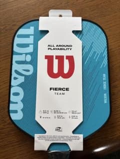 Wilson FIERCE TEAM ピックルボール 新品 裏にシールあり新品 - メルカリ